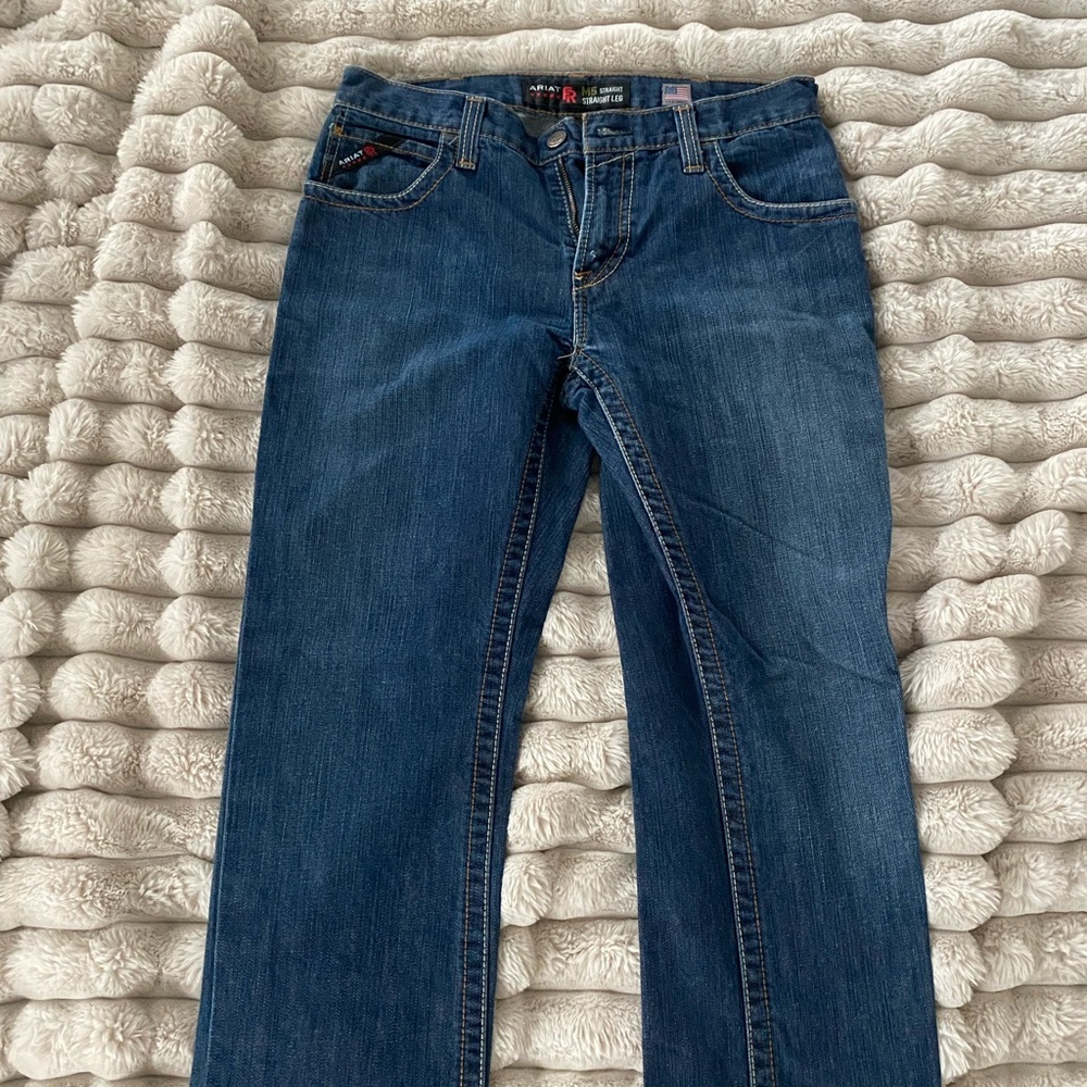 Ariat | Men’s Blue Straight Leg Jeans |Premium Denim | Size 30 32